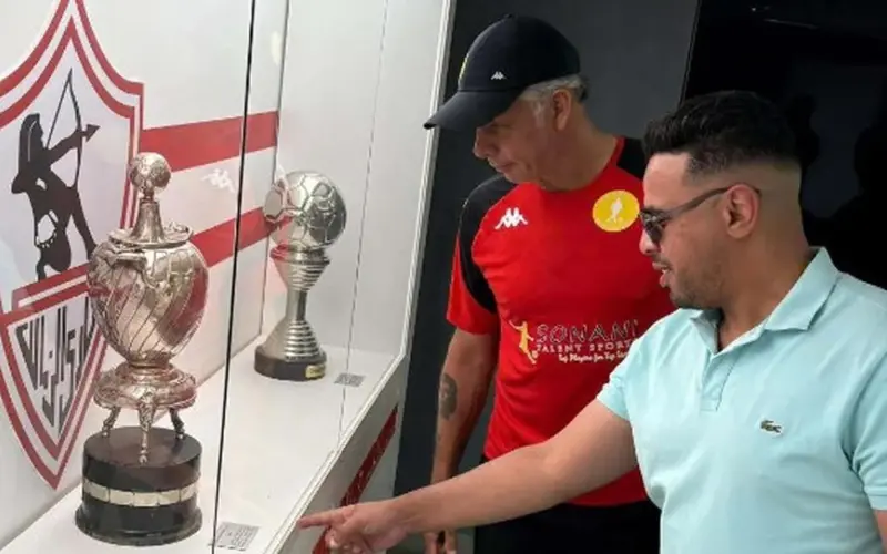 مارك فيش يزور متحف الزمالك.. بالصور